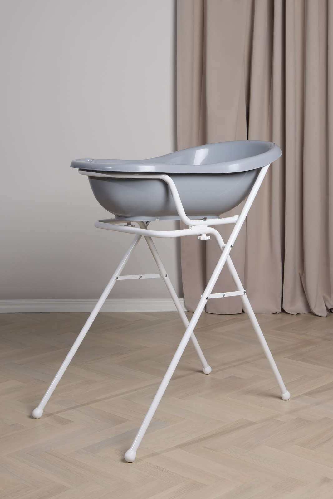 Beemoo CARE Badebalje med Stativ, Grå