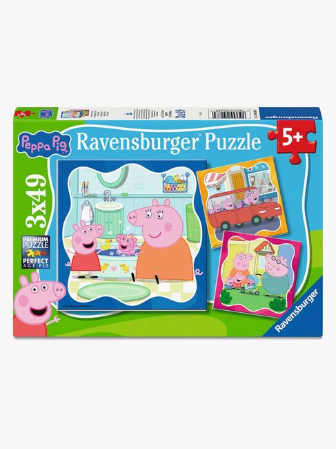 Ravensburger Peppa Gris Puslespill 49 Brikker 3-in-1