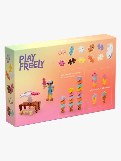 Plus-Plus Learn to Build  Iskremkiosk Byggesett 275 Deler