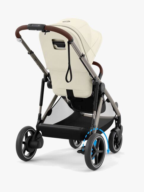 Cybex e-GAZELLE S Sportsvogn, Seashelle Beige/Taupe