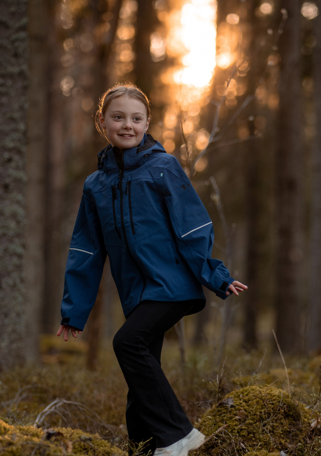 Lindberg Drammen Skalljakke, Blå