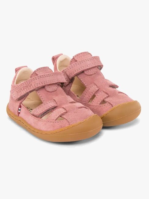Viking Alv Lind Barefoot 2V Sandaler, Dusty Pink