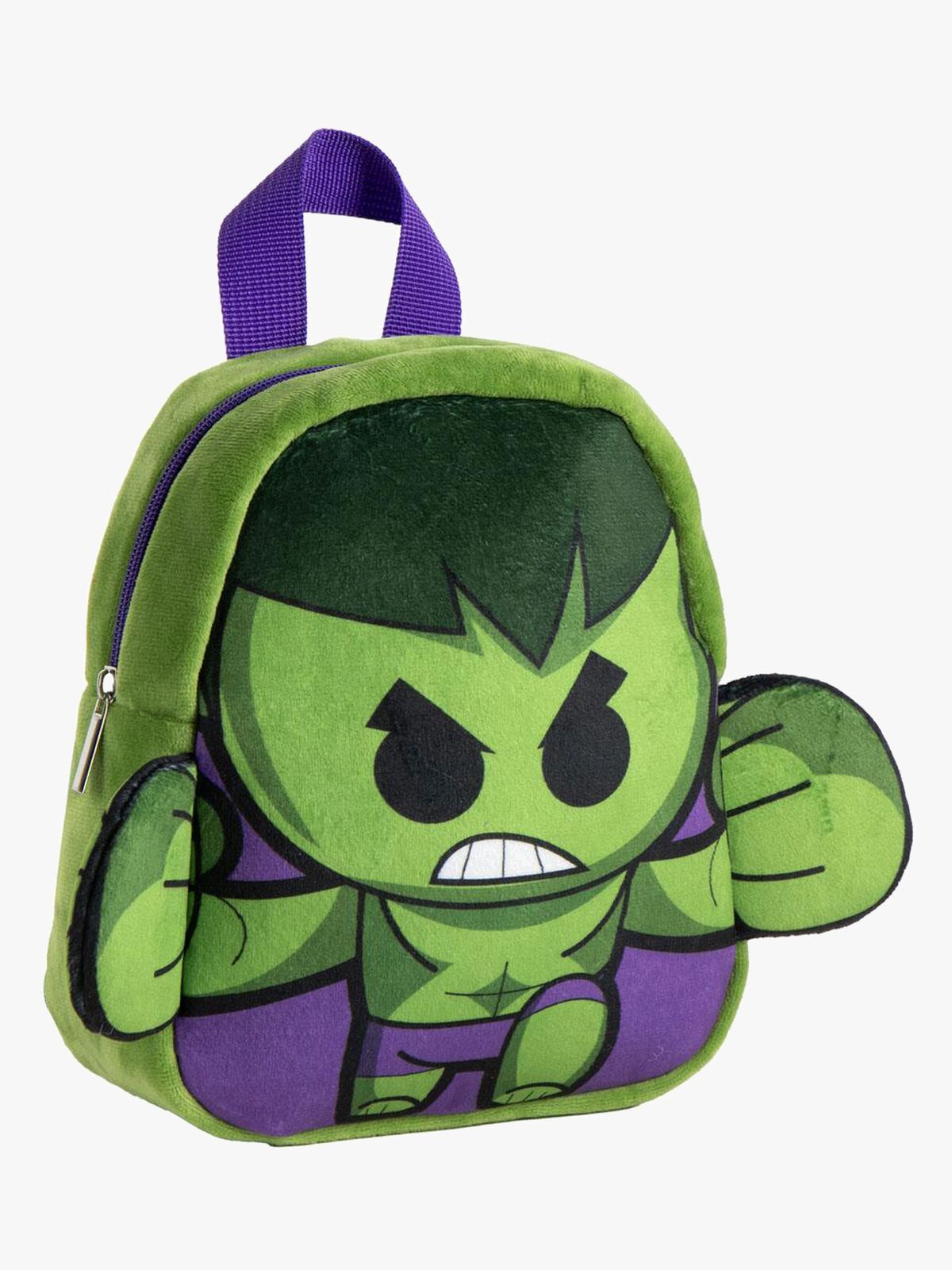 Marvel Avengers Plysj Ryggsekk, Grønn