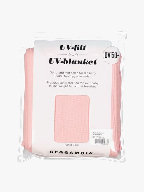 Geggamoja UV-Teppe UV50+, Rosa