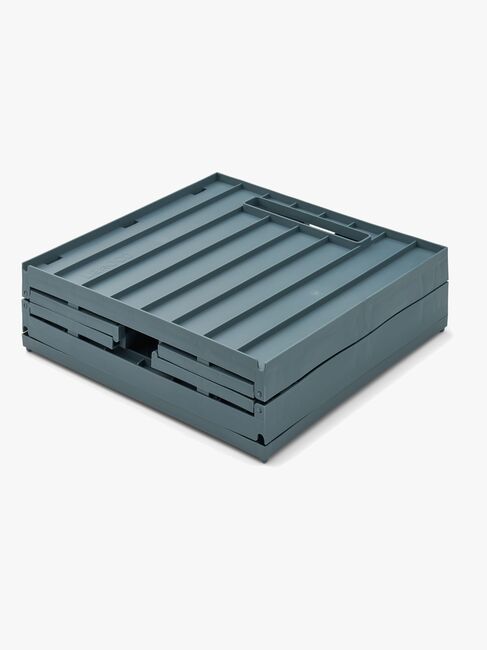 LIEWOOD Elijah Oppbevaringsboks, Whale Blue