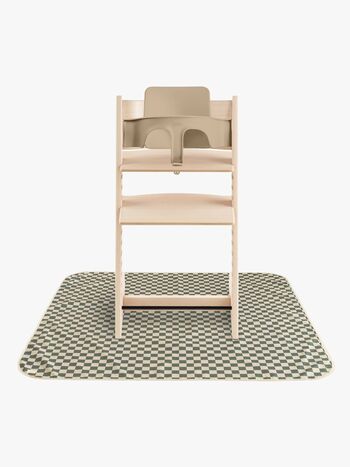 Mushie Gulvbeskyttelse til Matstol, Olive Check