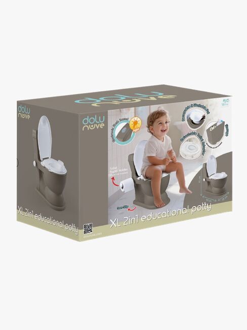 DOLU Toalettpotte XL, Stone Grey