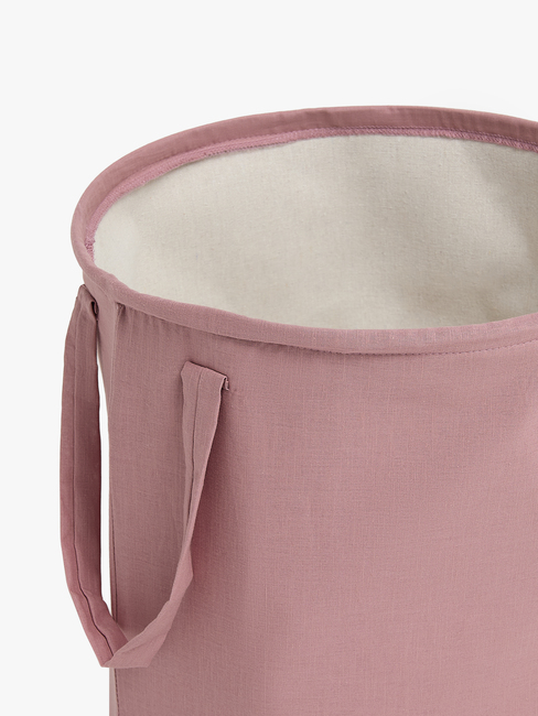Alice & Fox ABLE Oppbevaringskurv, Pink Linen