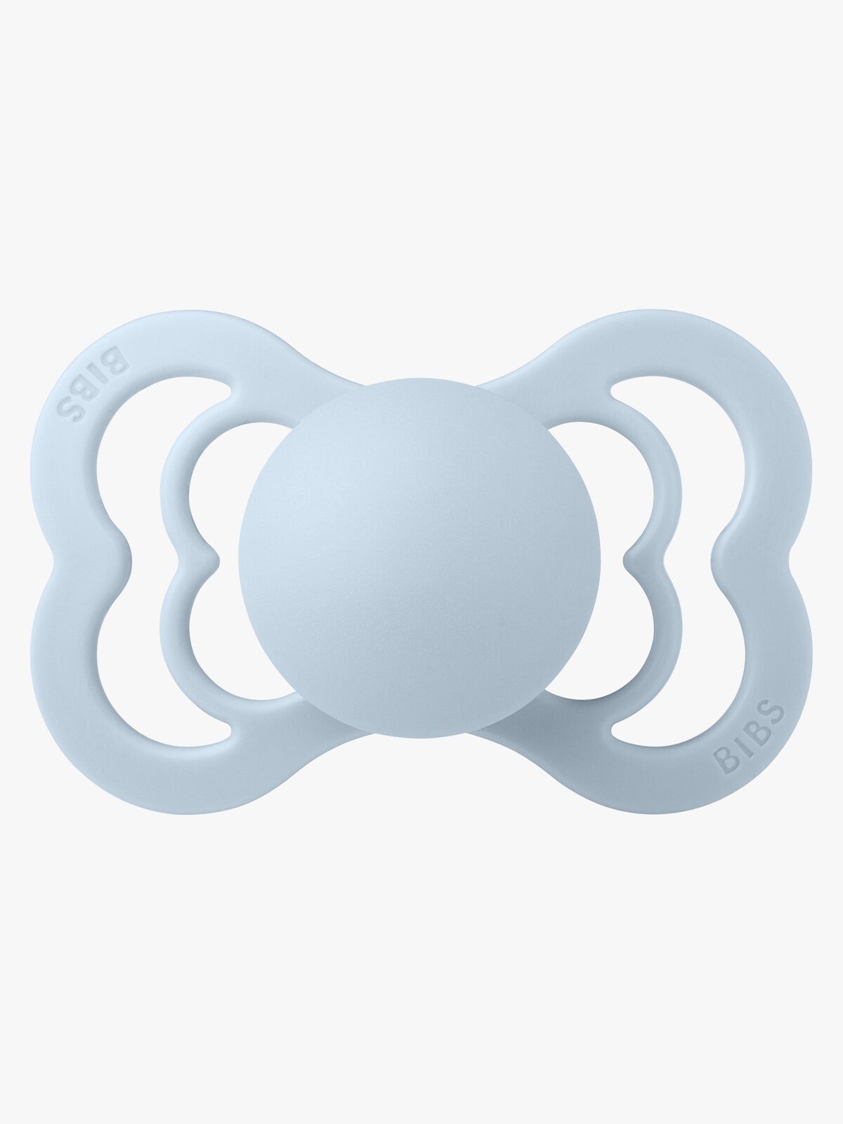 BIBS Supreme Smokk Silikon Str. 2, Baby Blue