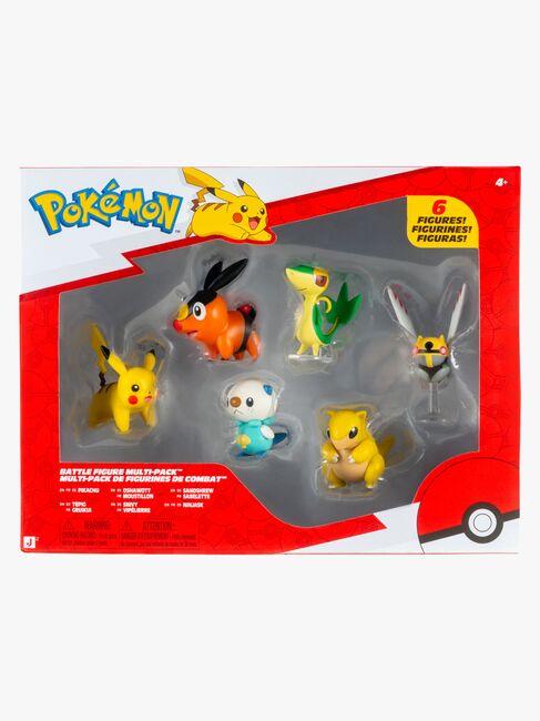 Pokémon Battle Figursett 6-Pakk