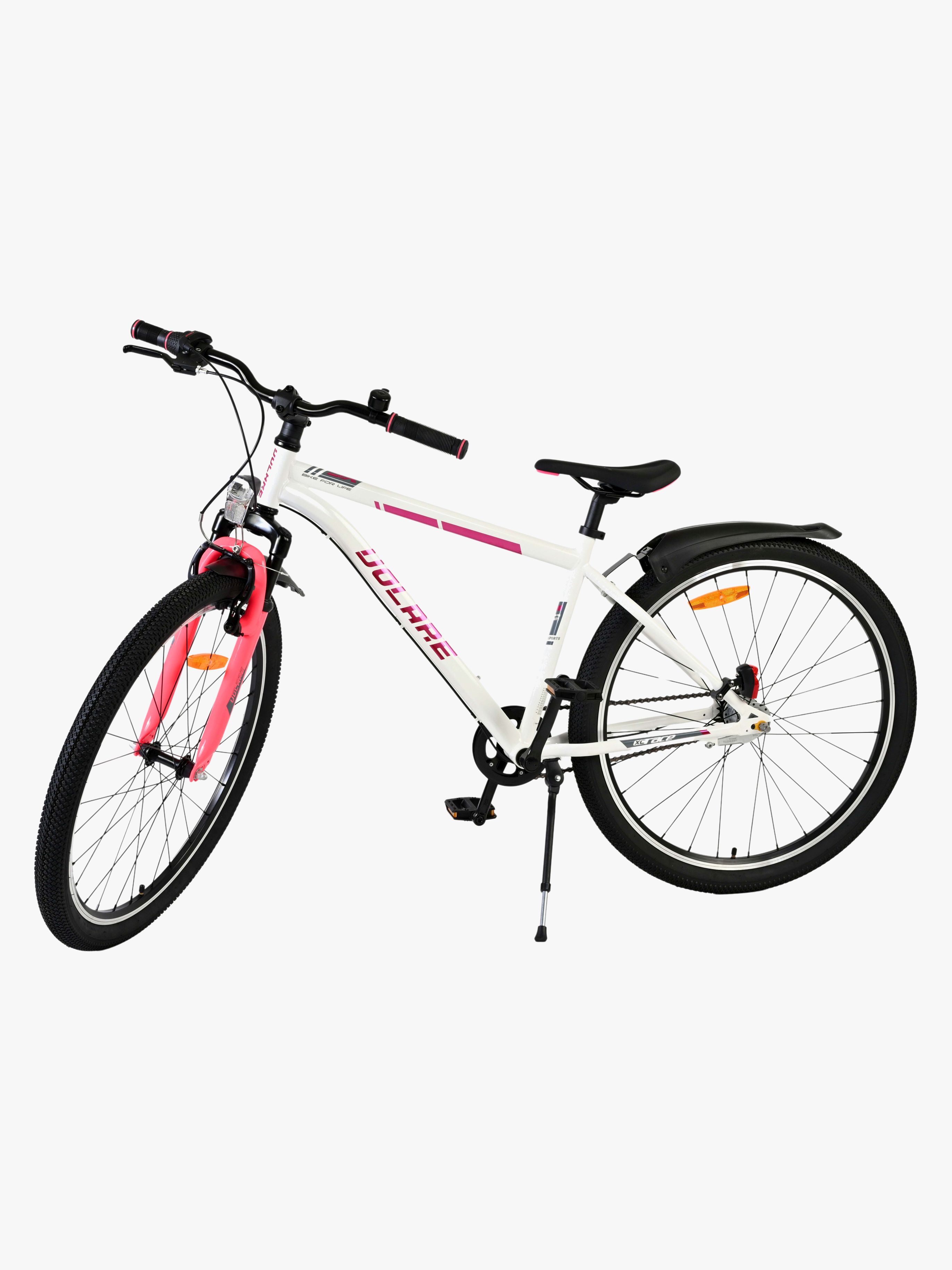 Volare XC Race Sykkel Nexus 26 Tommer, Hvit/Rosa - Barnesykler - Metall,Plast,Gummi