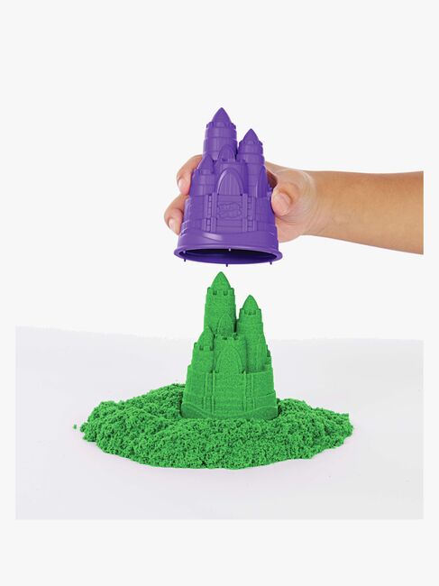 Kinetic Sand Lekesett Sandkasse Grønn