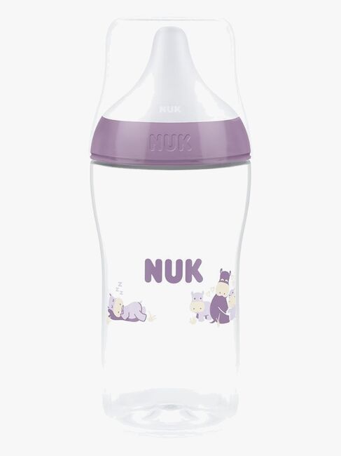 NUK Perfect Match Tåteflaske 260 ml, Hippo