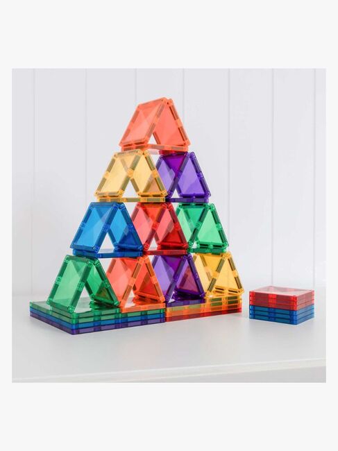 Connetix Magnetiske Byggeklosser Rainbow Square 42 Deler