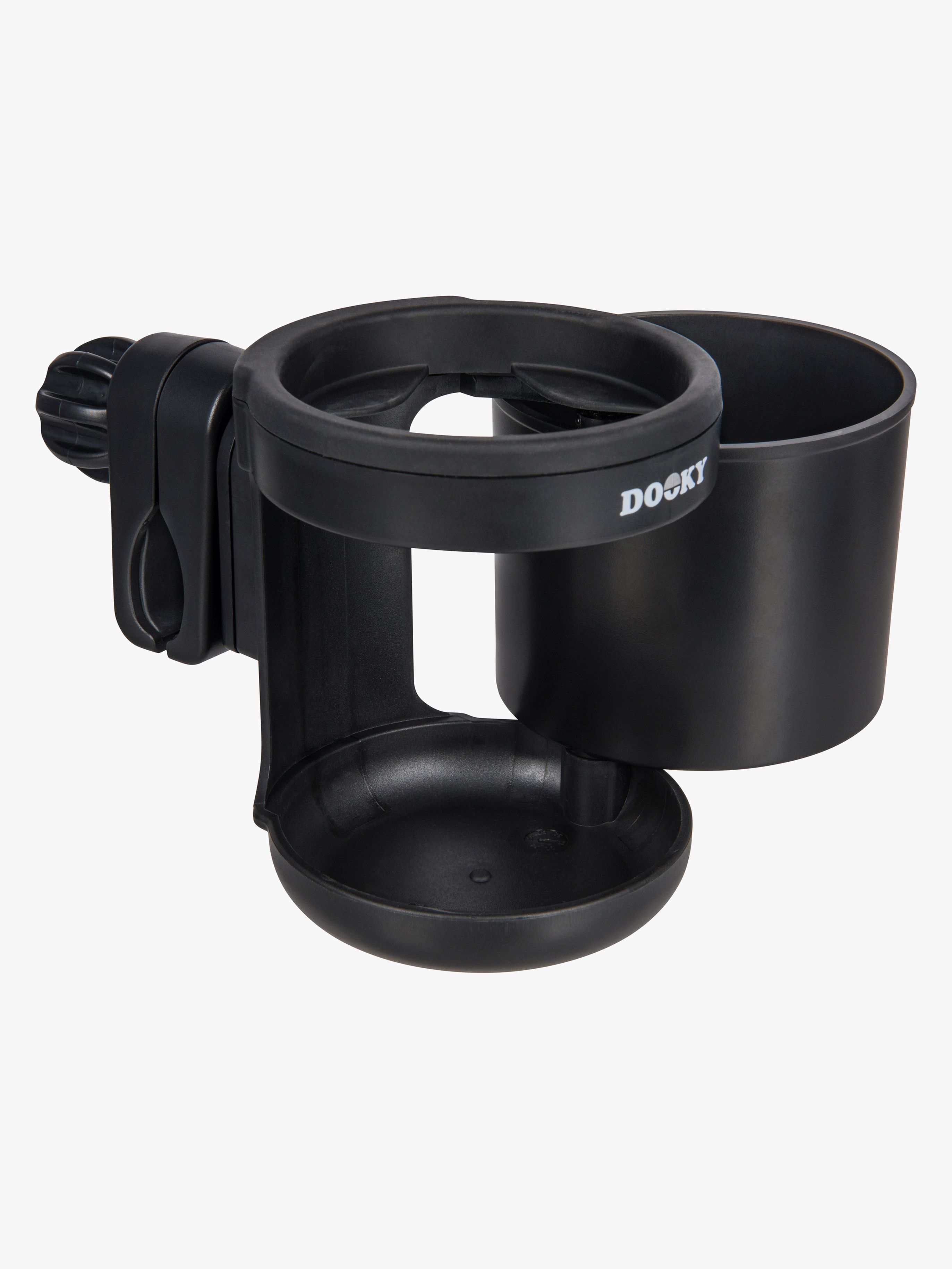 Dooky Kopp- og Snackholder, Black - Mobil & Koppholdere - Plast