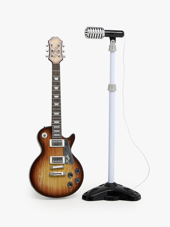 Alex's Garage Elektrisk Lekegitar & Mikrofon Elektrisk