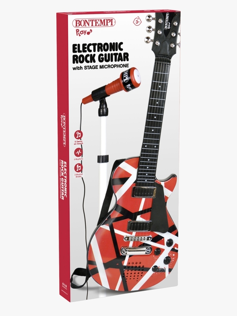 Bontempi Gitar med Mikrofon Rock