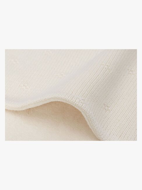 Jollein Strikket Teppe, Ivory