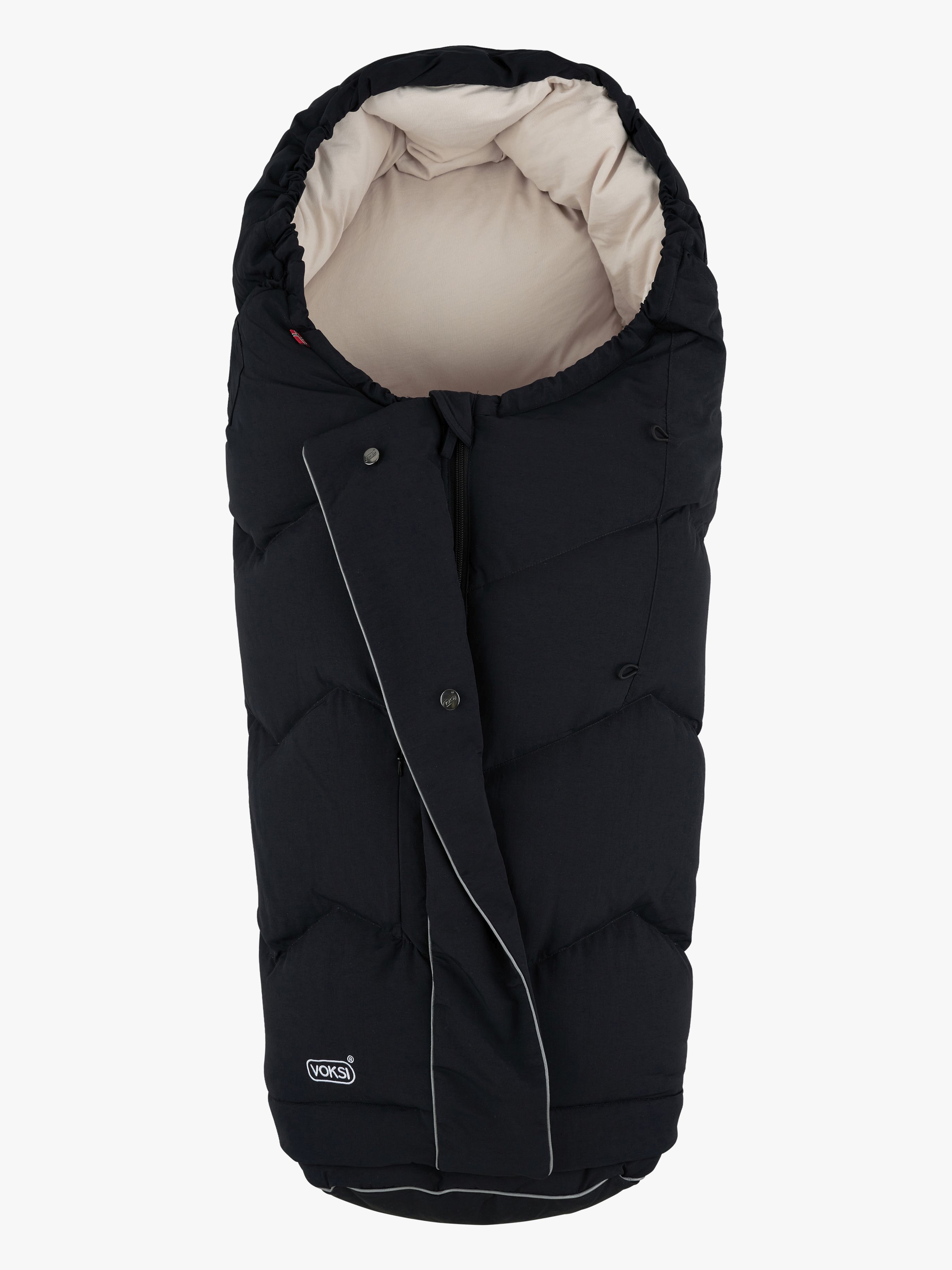 Voksi City Vognpose, Black Cream - Allround vognposer - 100% Bomull