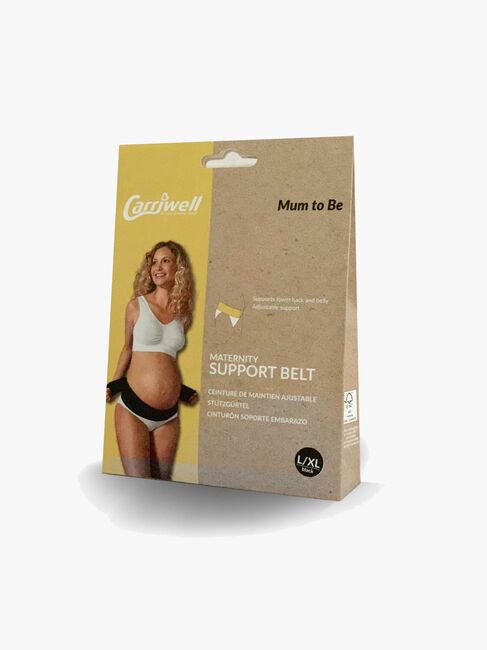 Carriwell Justerbart Over-Magen-Støttebelte S/M, Svart