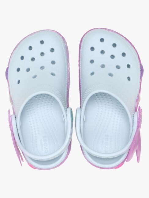 Crocs Classic Mermaid Tøfler, Vapor Ice