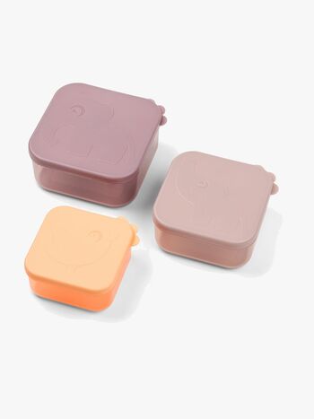 Done By Deer Deer Friends Snackbokser 3-pack, Powder