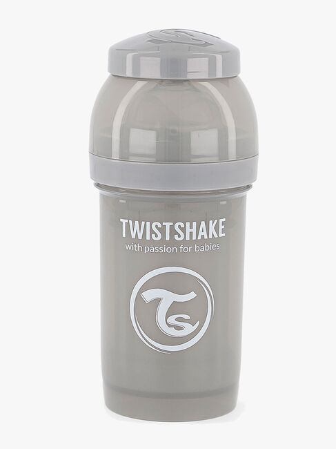 Twistshake Tåteflaske Anti-Kolikk 180 ml, Grå