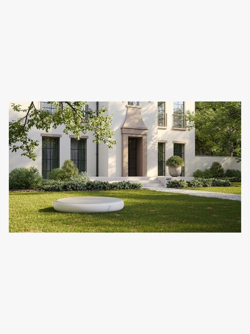 Jupiduu Utendørs Hoppeplate, Hvit/Grå