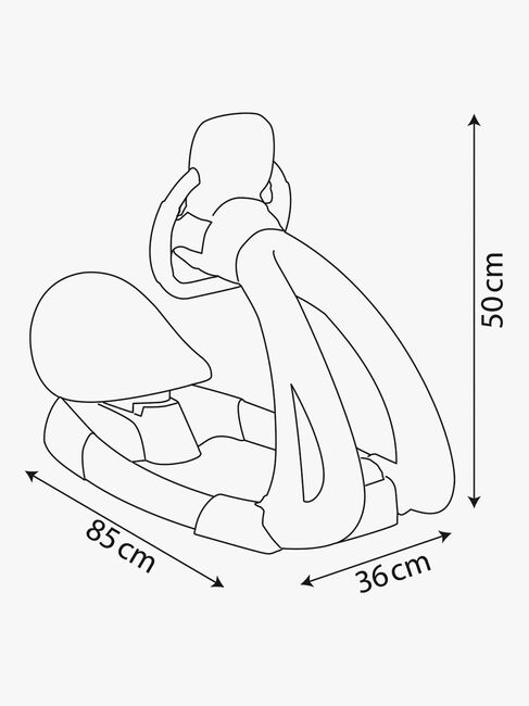 Smoby Spidey V8 Kjøresimulator