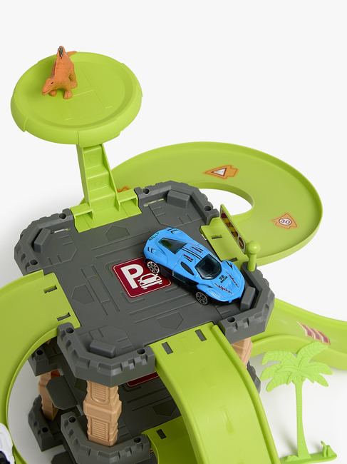 Alex's Garage Dinosaur Bilbane & Garasje XL