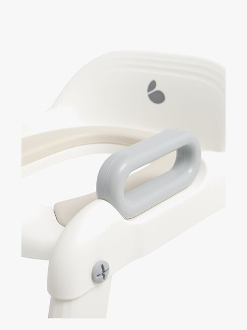 Beemoo CARE Assist Toalettsete med Stige, Grey/White