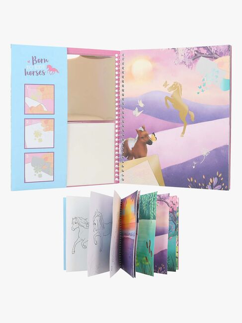Miss Melody Stick & Shine Fargeleggingsbok