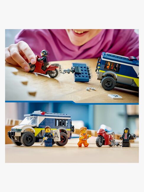 LEGO City 60479 Politibil for fangetransport