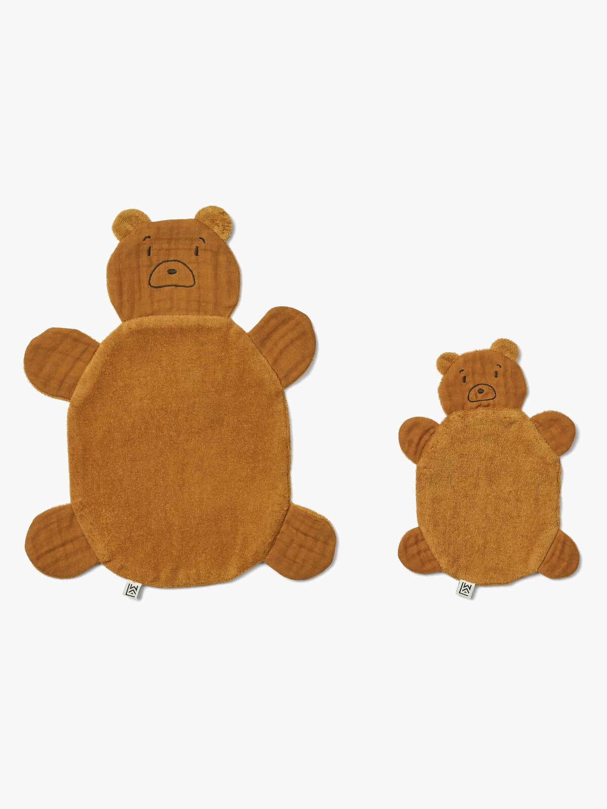 LIEWOOD Janai Koseklut 2-Pack, Mr Bear/Golden Caramel