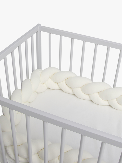 Alice & Fox ALEAH Flettet Sengekant 200cm, Creme