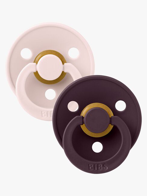 BIBS Colour Smokk 2-Pakk Str 2, Petal/Plum