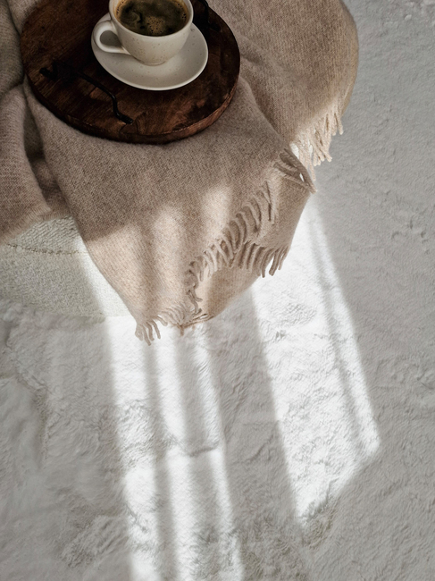 KMCarpets Heaven Deluxe Gulvteppe 160x230, Hvit