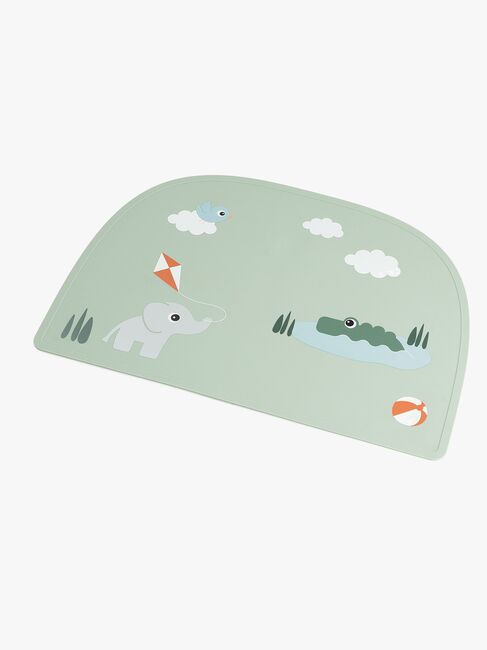 Done By Deer Playgorund Spisebrikke Silikon, Green