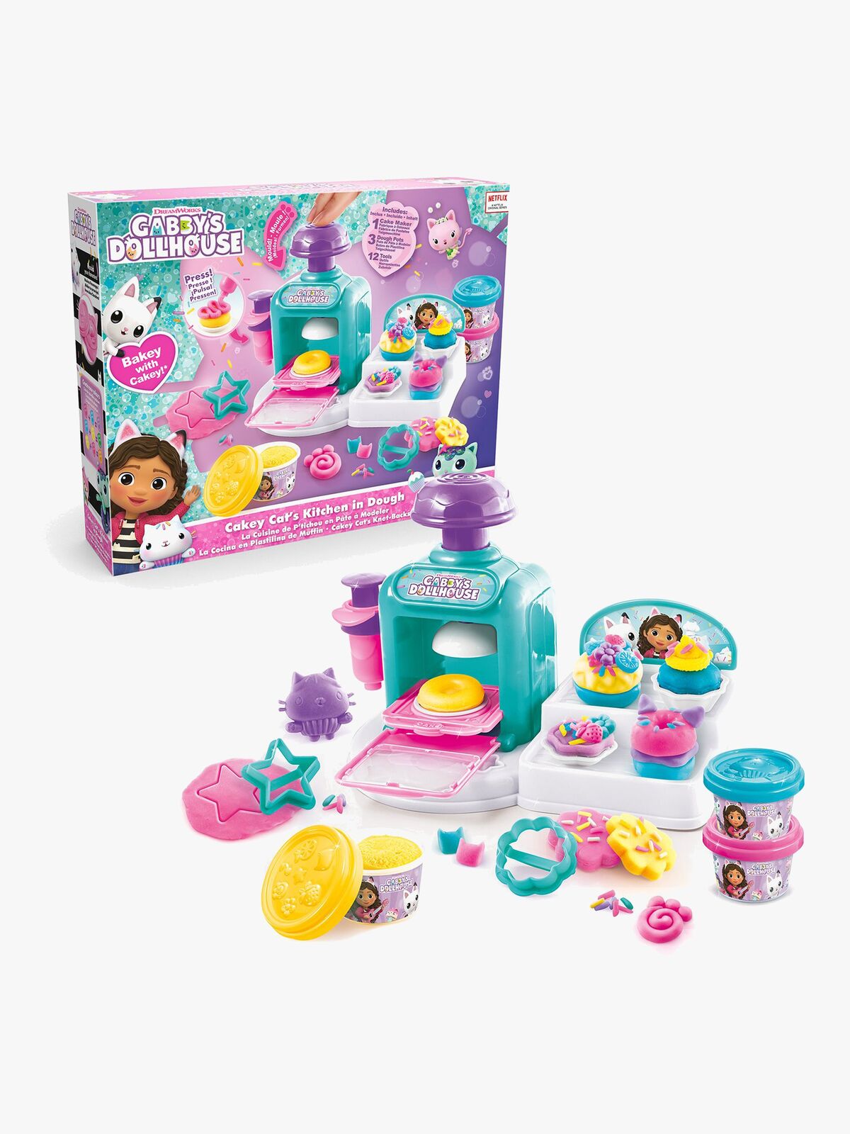 Gabby's Dollhouse Modelleire Kakemaskin