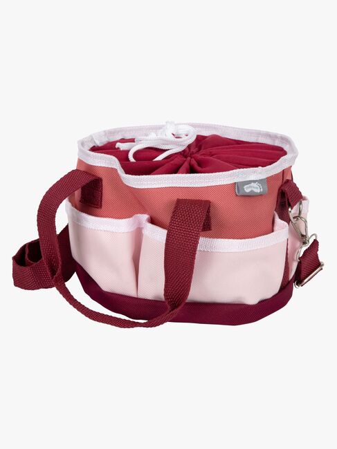 Lite fotpleiesett for hobbyhest, rød