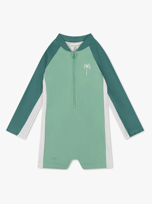 Swim Essentials UV-Drakt, Feeling Beachy Green