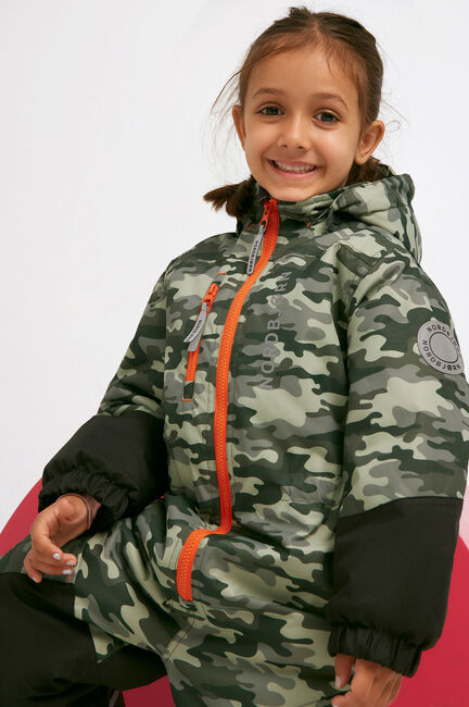 Nordbjørn Svalbard Vinterdress, Camo Oil Green