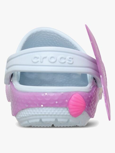 Crocs Classic Mermaid Tøfler, Vapor Ice