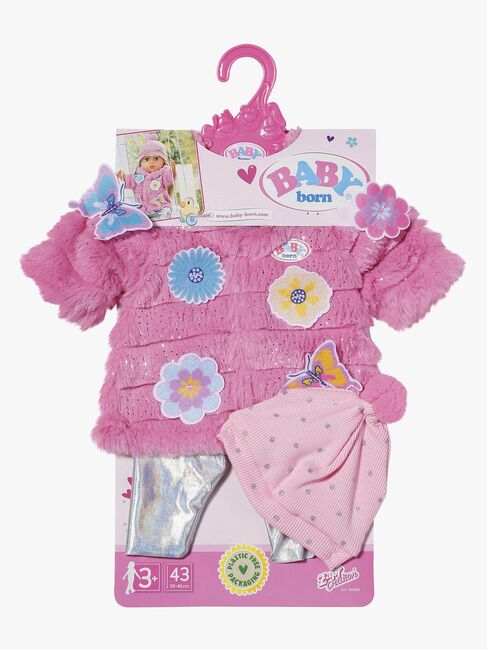 Baby Born Dukkeklær Kåpe 43 cm, Rosa