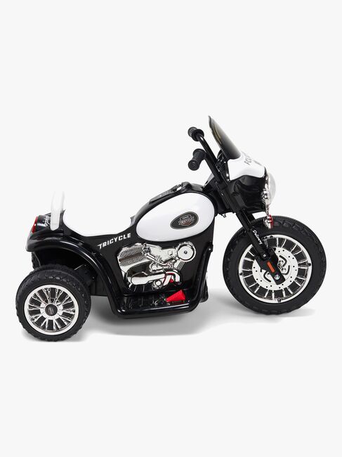 Alex's Garage Elmotorsykkel Liten, Hvit/Svart