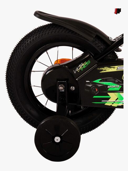Volare Super GT Sykkel 12 Tommer, Svart/Grønn