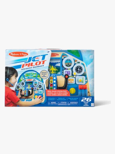 Melissa & Doug Jet Pilot Interaktivt Instrumentbrett