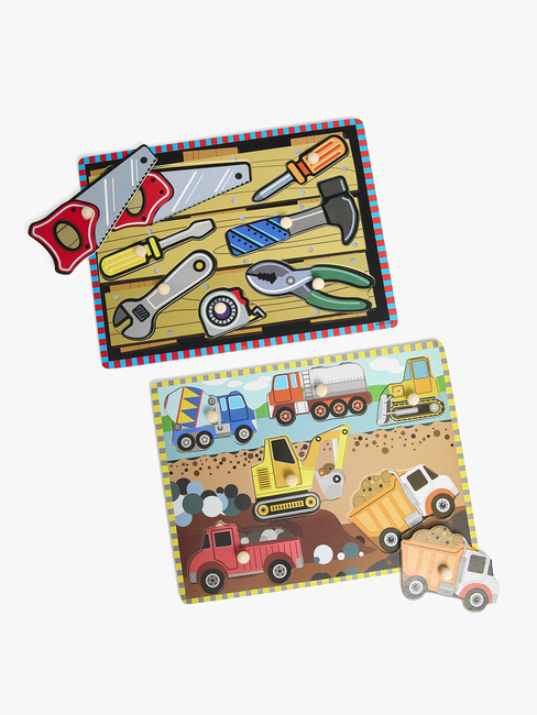 Fippla Knottepuslespill Little Hands 2-Pakk