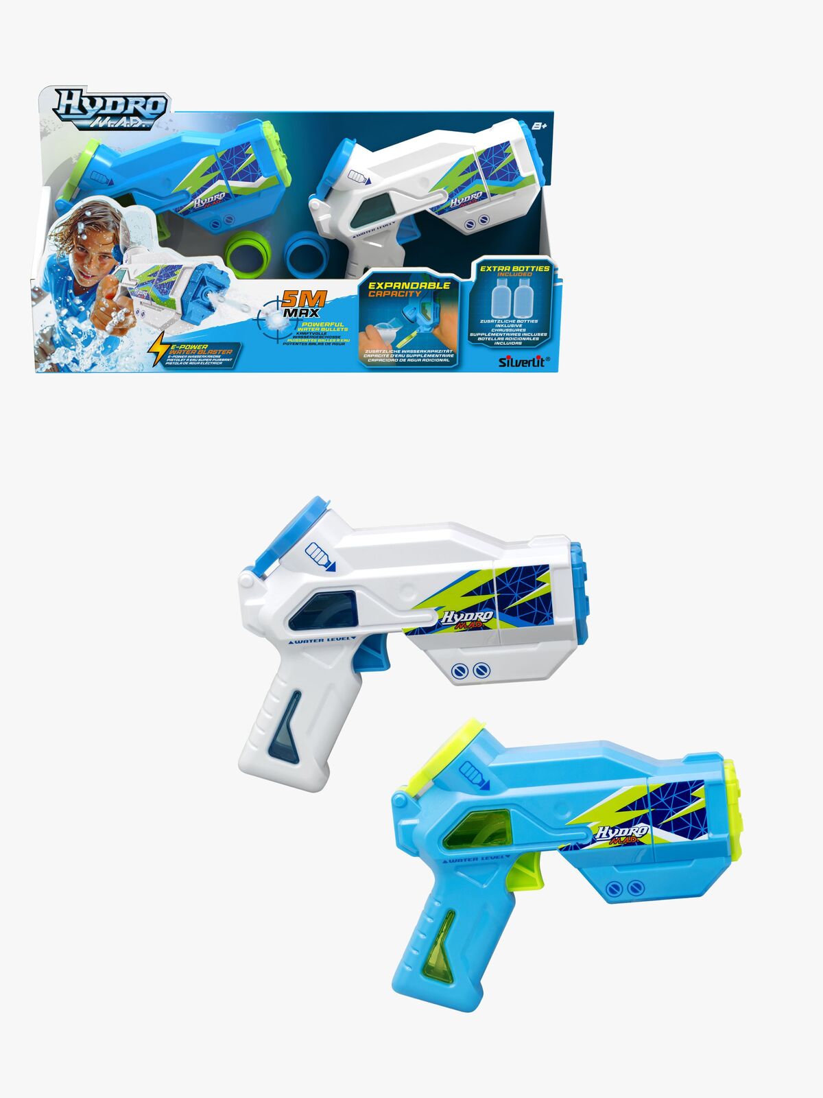 Silverlit Hydro Mad Mini Blaster Vannpistol 2-pack