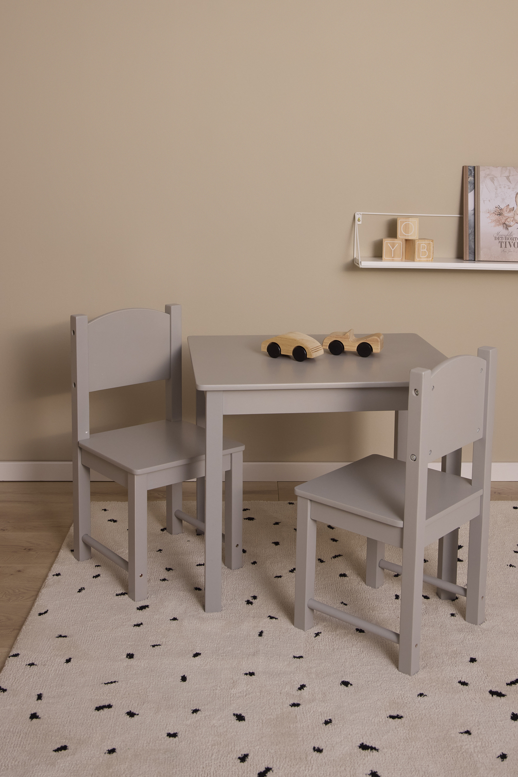 Alice & Fox ZOE Bord og Stoler, Grå